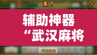 辅助神器“武汉麻将怎么用挂”附辅助神器开挂脚本详细步骤