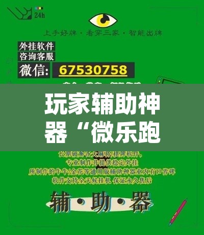 玩家辅助神器“微乐跑得快万能开挂器免费”(透视)其实确实有挂