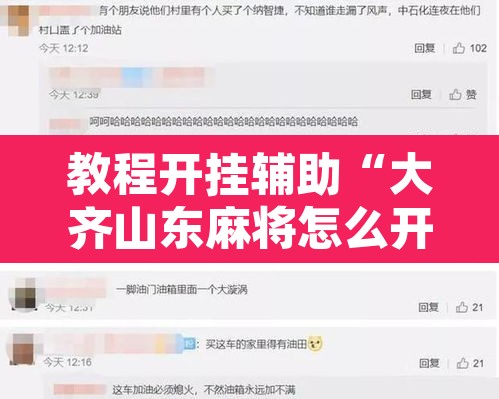教程开挂辅助“大齐山东麻将怎么开挂	”附辅助神器开挂脚本详细步骤