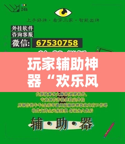 玩家辅助神器“欢乐风暴有挂吗可以开挂吗”附辅助神器开挂脚本详细步骤