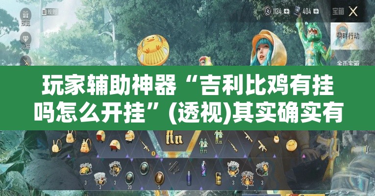 玩家辅助神器“吉利比鸡有挂吗怎么开挂”(透视)其实确实有挂