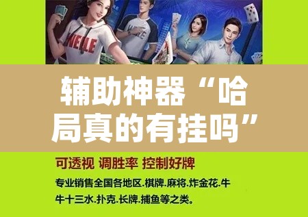 辅助神器“哈局真的有挂吗”开挂辅助脚本+详细开挂安装教程