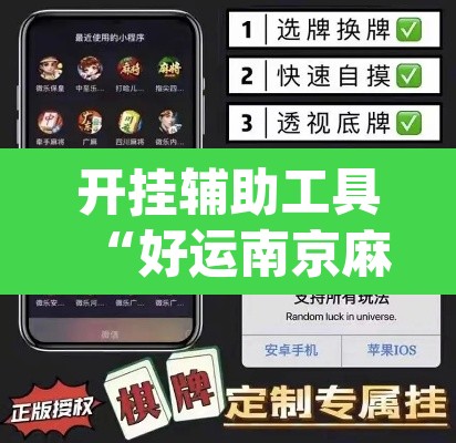 开挂辅助工具“好运南京麻将怎么开挂”(透视)其实确实有挂