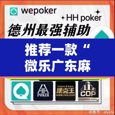 推荐一款“微乐广东麻将怎么提高胜率”(透视挂)辅助透视教程
