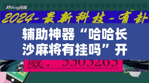 辅助神器“哈哈长沙麻将有挂吗”开挂辅助脚本+详细开挂安装教程