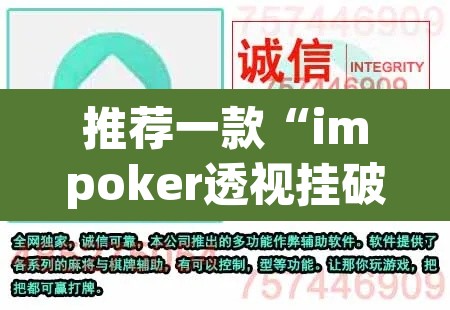 推荐一款“impoker透视挂破解版”开挂辅助脚本+详细开挂安装教程