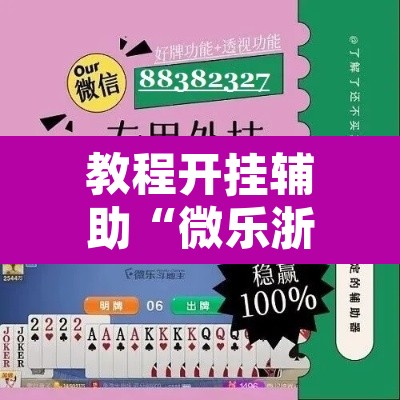 教程开挂辅助“微乐浙江麻将万能开挂器通用版”开挂辅助脚本+详细开挂安装教程