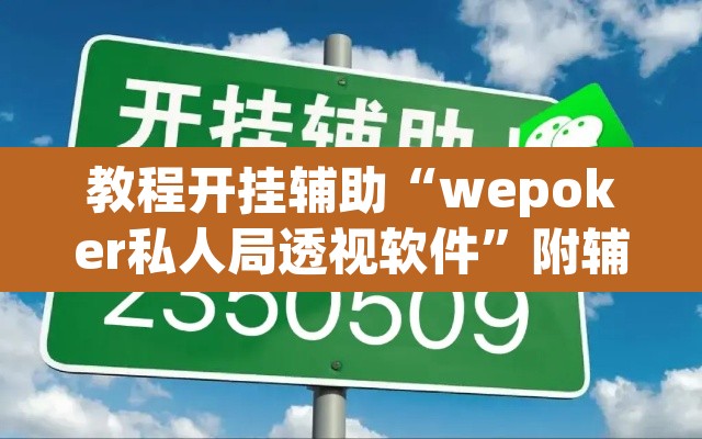 教程开挂辅助“wepoker私人局透视软件	”附辅助神器开挂脚本详细步骤