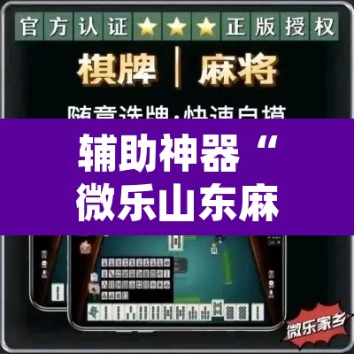 辅助神器“微乐山东麻将免费挂”(透视挂)辅助透视教程