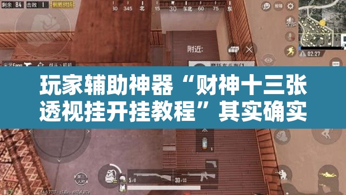 玩家辅助神器“财神十三张透视挂开挂教程”其实确实有挂
