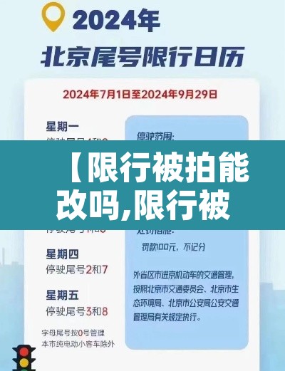 【限行被拍能改吗,限行被拍了会怎么样】