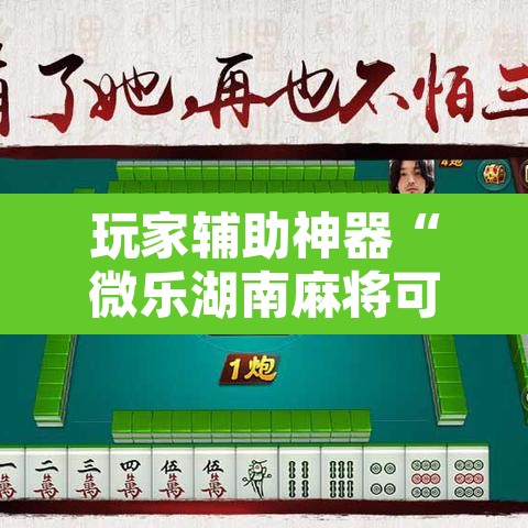 玩家辅助神器“微乐湖南麻将可以开挂吗”开挂辅助脚本+详细开挂安装教程