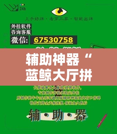 辅助神器“蓝鲸大厅拼三张透视辅助软件”附辅助神器开挂脚本详细步骤