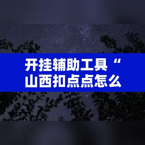 开挂辅助工具“山西扣点点怎么开挂	”其实确实有挂