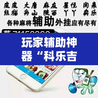 玩家辅助神器“科乐吉林麻将可以开挂吗有挂”(透视)其实确实有挂