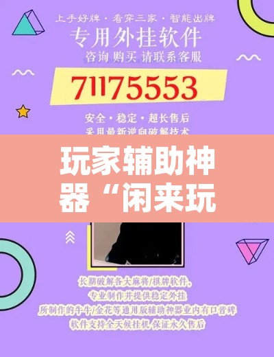 玩家辅助神器“闲来玩游戏确实能开挂”开挂辅助脚本+详细开挂安装教程