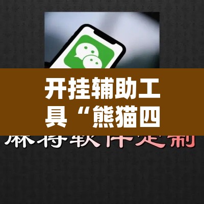 开挂辅助工具“熊猫四川麻将辅助开挂神器”(透视挂)辅助透视教程