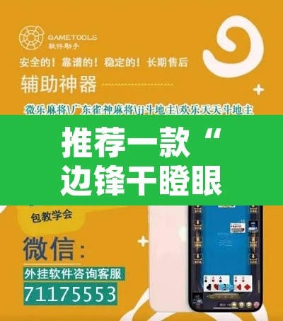 推荐一款“边锋干瞪眼有没有可能作弊”开挂辅助脚本+详细开挂安装教程