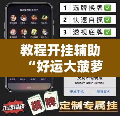 教程开挂辅助“好运大菠萝辅助软件”(透视挂)辅助透视教程