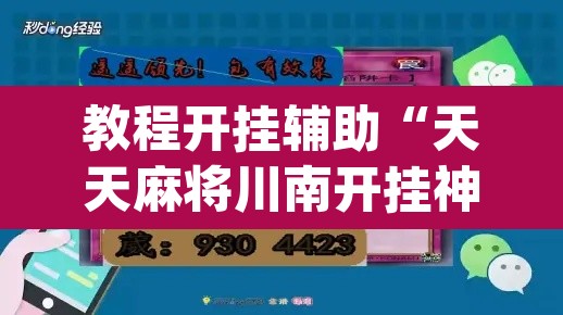 教程开挂辅助“天天麻将川南开挂神器下载安装”(透视)其实确实有挂