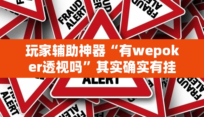 玩家辅助神器“有wepoker透视吗”其实确实有挂