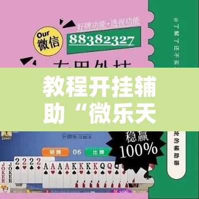 教程开挂辅助“微乐天津麻将到底有没有挂”其实确实有挂