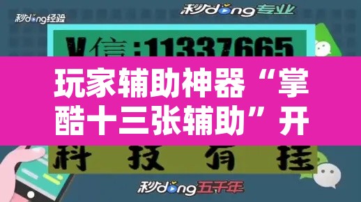 玩家辅助神器“掌酷十三张辅助”开挂辅助脚本+详细开挂安装教程