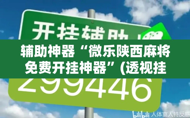 辅助神器“微乐陕西麻将免费开挂神器”(透视挂)辅助透视教程