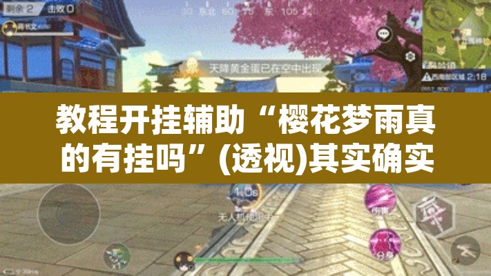 教程开挂辅助“樱花梦雨真的有挂吗”(透视)其实确实有挂