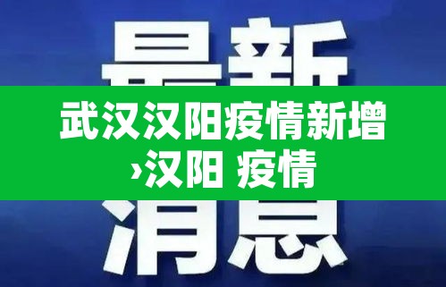 武汉汉阳疫情新增›汉阳 疫情 武汉汉阳疫情新增›汉阳 疫情