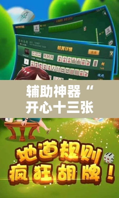 辅助神器“开心十三张真的确实有挂”开挂辅助脚本+详细开挂安装教程
