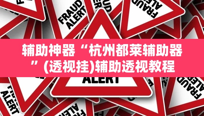 辅助神器“杭州都莱辅助器”(透视挂)辅助透视教程