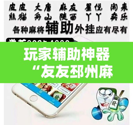 玩家辅助神器“友友邳州麻将确实可以开挂”(透视)其实确实有挂
