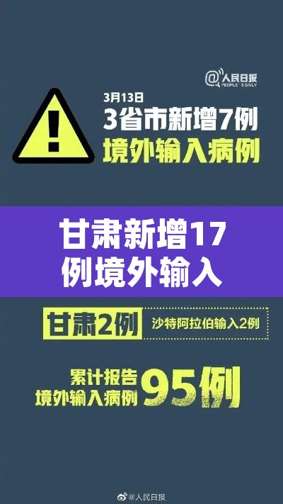 甘肃新增17例境外输入—(疫情最新数据甘肃境外输入) 甘肃新增17例境外输入—(疫情最新数据甘肃境外输入)