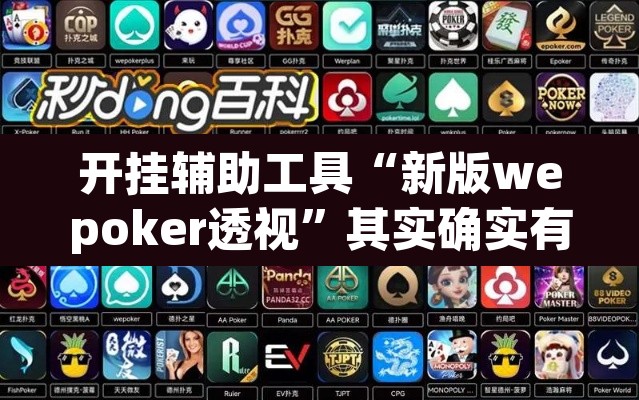 开挂辅助工具“新版wepoker透视	”其实确实有挂