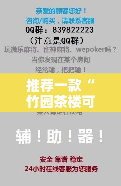 推荐一款“竹园茶楼可以透视吗”开挂辅助脚本+详细开挂安装教程