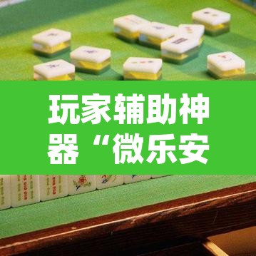 玩家辅助神器“微乐安徽麻将怎样免费开挂”(透视)其实确实有挂