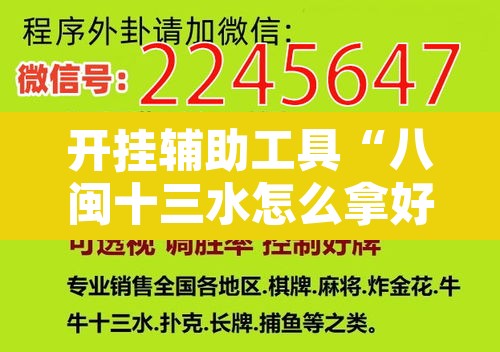 开挂辅助工具“八闽十三水怎么拿好牌”其实确实有挂