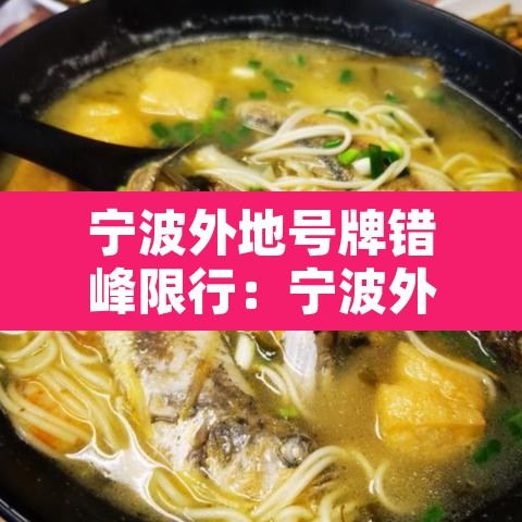 宁波外地号牌错峰限行:宁波外地车牌限行 宁波外地号牌错峰限行:宁波外地车牌限行