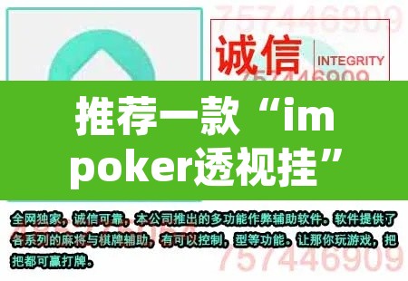 推荐一款“impoker透视挂”开挂辅助脚本+详细开挂安装教程