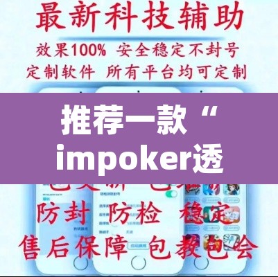 推荐一款“impoker透视挂”开挂辅助脚本+详细开挂安装教程