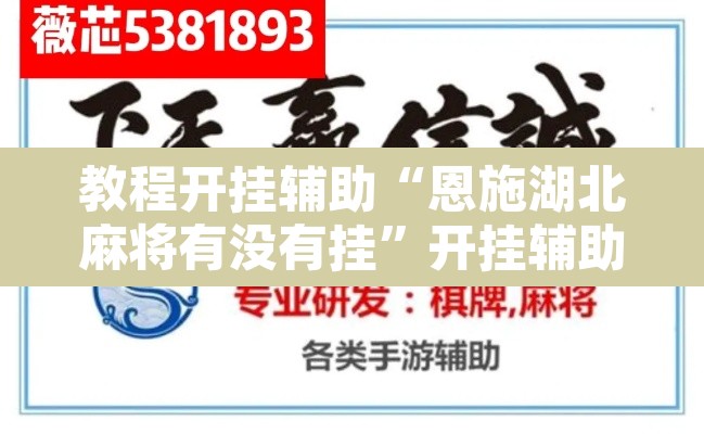 教程开挂辅助“恩施湖北麻将有没有挂	”开挂辅助脚本+详细开挂安装教程