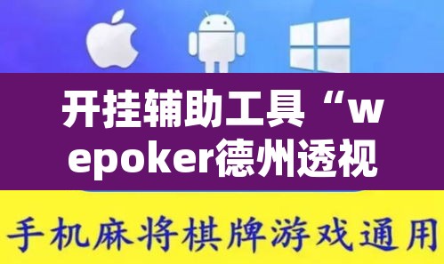 开挂辅助工具“wepoker德州透视挂软件”其实确实有挂