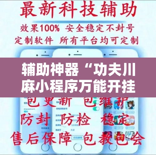 辅助神器“功夫川麻小程序万能开挂器”其实确实有挂