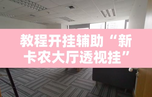 教程开挂辅助“新卡农大厅透视挂	”其实确实有挂