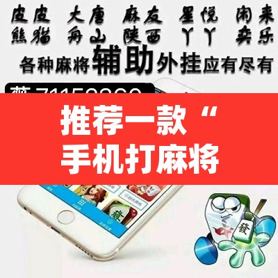 推荐一款“手机打麻将神器	”(透视挂)辅助透视教程