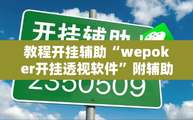 教程开挂辅助“wepoker开挂透视软件”附辅助神器开挂脚本详细步骤