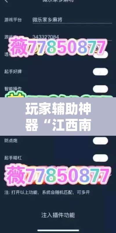 玩家辅助神器“江西南昌微乐麻将可以开挂吗	”(透视挂)辅助透视教程
