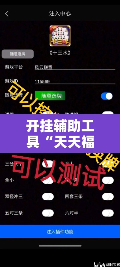 开挂辅助工具“天天福州十三水有挂吗”附辅助神器开挂脚本详细步骤