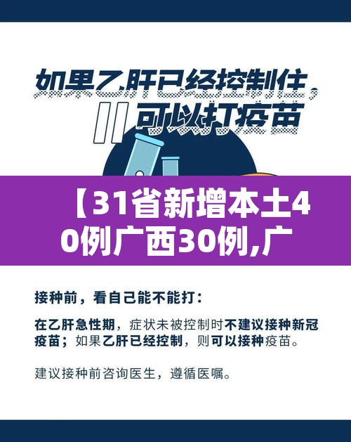 【31省新增本土40例广西30例,广西新增疫情病例】